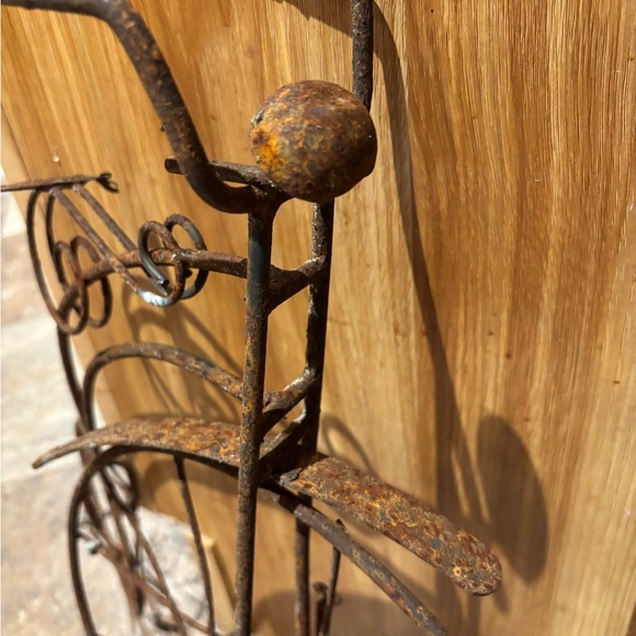 Vintage Metal Penny Farthing Bicycle wall decor-rustic - Picture 4 of 8
